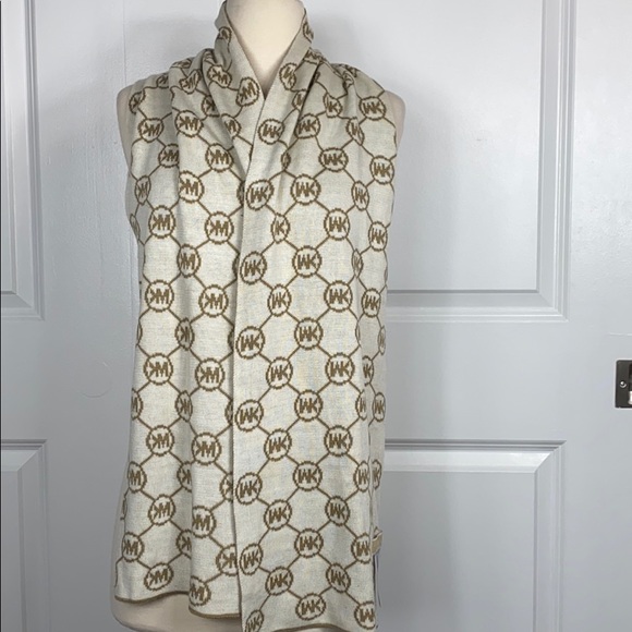 Michael Kors logo double side scarf - Picture 7 of 15